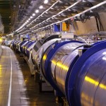 Vista del LHC dentro del túnel Túnel del LHC