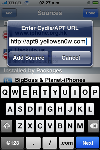 Desbloquea facilmente el iPhone 3G con yellowsn0w