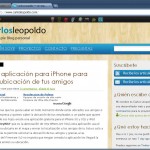 Tema Glossy Blue para Google Chrome