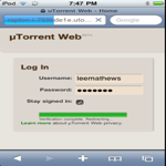 torrent-web-interface