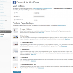 Facebook plugin para Wordpress