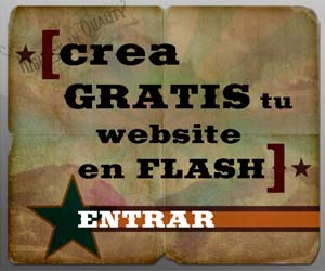 Crea gratis tu website en Flash