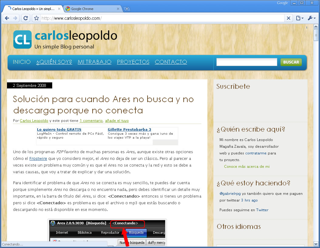 Descarga Google Chrome