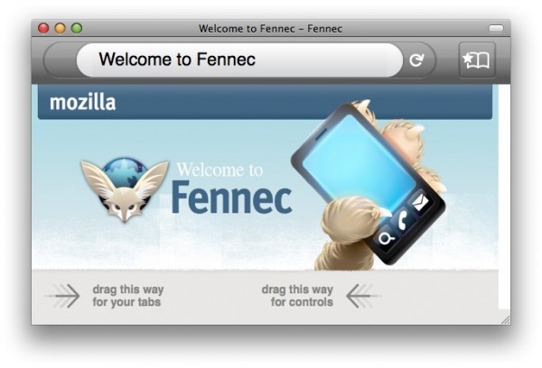 Página de inicio de Fennec