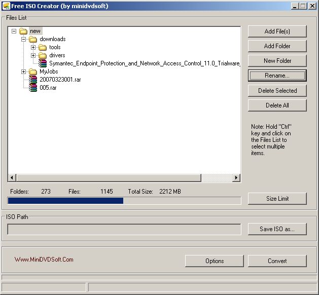 Free ISO Creator de Minidvdsoft y Gratis!!!! | tecnobizku