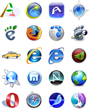 Logos de navegadores