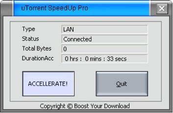 µTorrent SpeedUp PRO