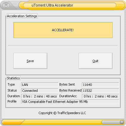 µTorrent Ultra Accelerator