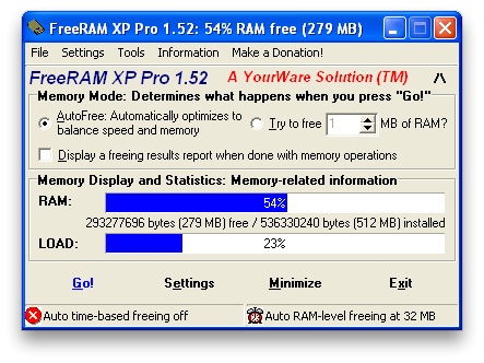 FreeRAM XP Pro