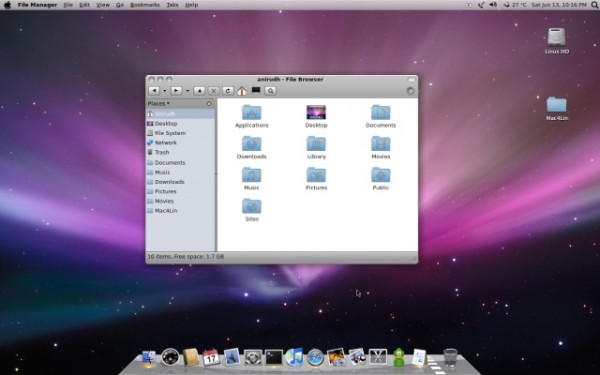 Theme de Mac para Ubuntu Linux