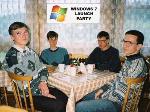 Windows 7 con frikis