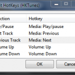 Configurar a tu gusto los atajos de tecaldo para controlar iTunes con HKTunes