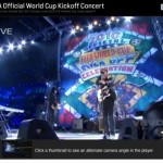 Mira el concierto de inauguración del Mundial en vivo por Internet