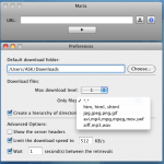 Descarga y navega Offline en sitios web con Maria para Mac