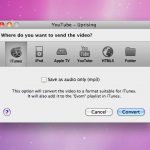 Descarga video de YouTube, conviertelos y guárdalos en iTunes gratis con Evom para Mac