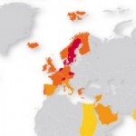 Comparación mundial de las velocidades de conexión a Internet