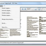 PDF Rider una utilidad para quitar contraseñas, unir, dividir y ordenar archivos PDF