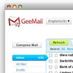 GeeMail: cliente de escritorio multiplataforma para Gmail