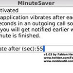Cómo medir el tiempo de las llamadas en BlackBerry con MinuteSaver