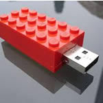 Cómo hacer que tu memoria USB parezca una pieza de LEGO