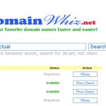 Busca dominios con palabras claves gracias a DomainWhiz
