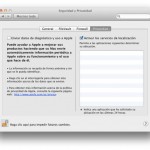 Administra la configuración de privacidad para cada aplicación en Mac OS X Lion