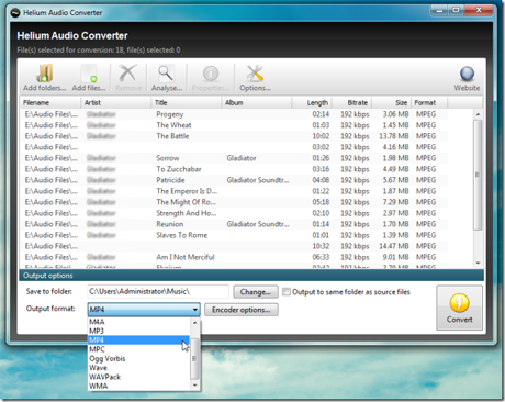 audio converter