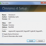 Obten la pantalla de inicio de Windows 8 en Windows 7 con Omnimo Rainmeter
