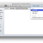Cómo crear filtros en la búsqueda de archivos dentro del Finder en Mac OS X Lion