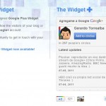 Widget de Google+ Plus para que te agreguen a círculos desde tu sitio web