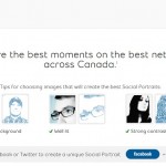 Bell Social Portrait: genera una imagen con tu foto de Facebook o Twitter y las palabras que más usas