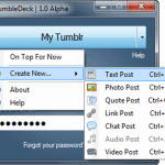 Aplicación de escritorio para Tumblr – TumbleDeck
