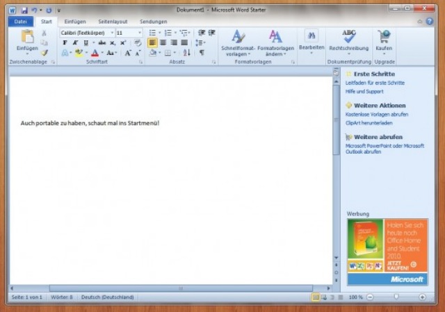 como hacer citas en word starter 2010