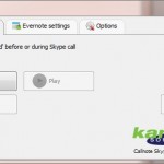Callnote permite grabar las llamadas de Skype y guardarlas en Evernote