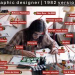 Cómo eran antes los diseñadores gráficos