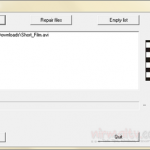 Repara archivos multimedia AVI – DivXrepair