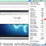 Mueve y redimensiona ventanas en Mac OS X con Spectacle