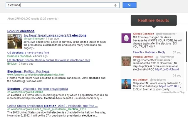 Cómo integrar la búsqueda de Twitter en las de Google.com