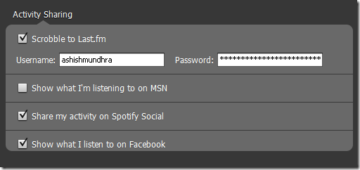 LastFM Spotify Windows