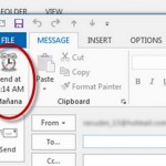 Mañana Mail: programa el envío de correos en Microsoft Outlook