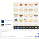 Cómo usar stickers en el chat de Facebook desde Chrome