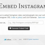 «Embed Instagram» hace sencillo integrar vídeos y fotos sin copiar ni grabar