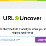 Descubre que hay detras de los URLs acortados con URL Uncover